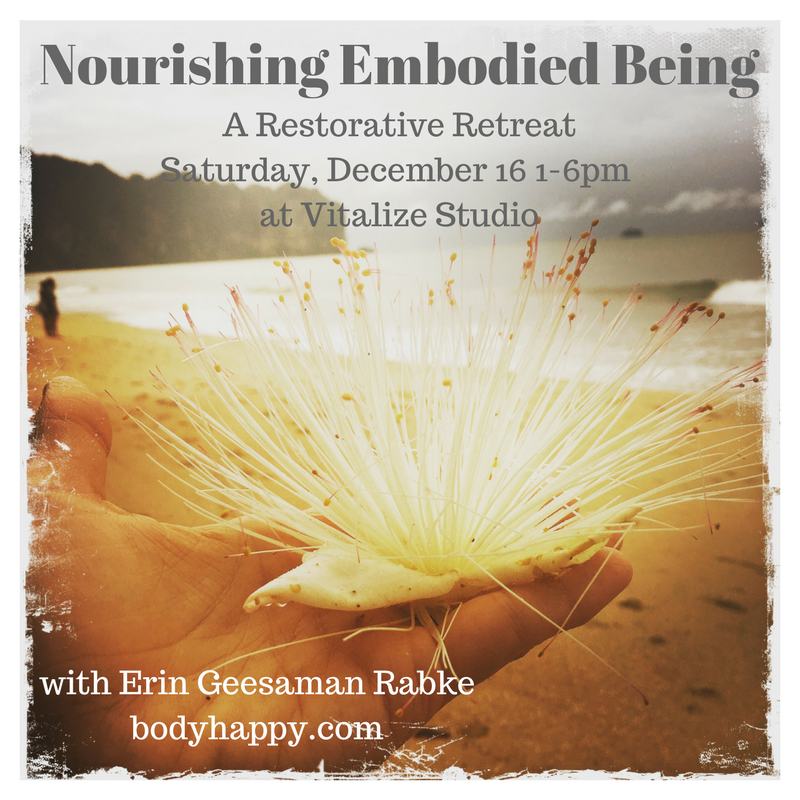 Nourishing Embodied Being